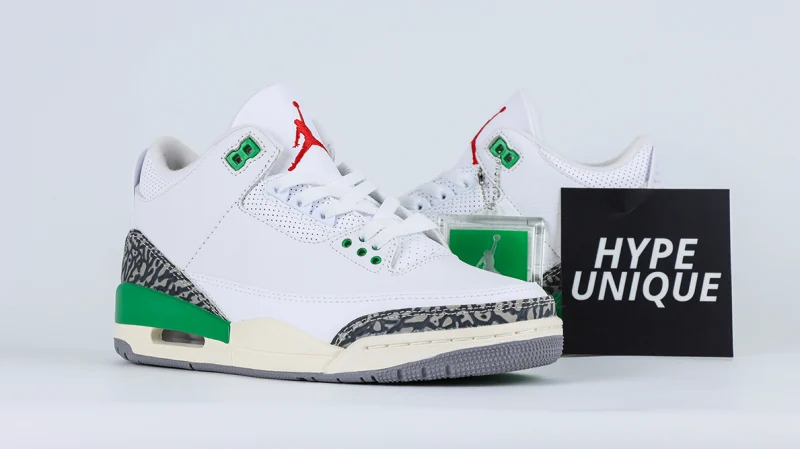 Air Jordan 3 Retro 'Lucky Green' Reps