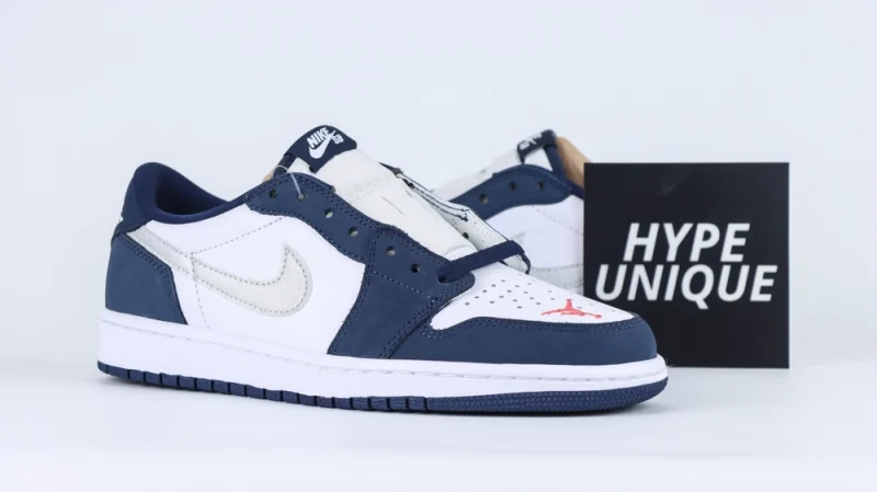 Eric Koston x Air Jordan 1 Low SB 'Midnight Navy' Reps