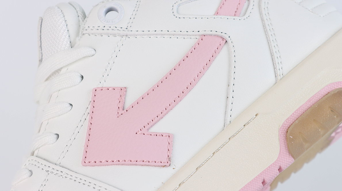 Off-White Wmns Out of Office 'White Pink' Reps