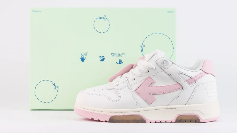 Off-White Wmns Out of Office 'White Pink' Reps