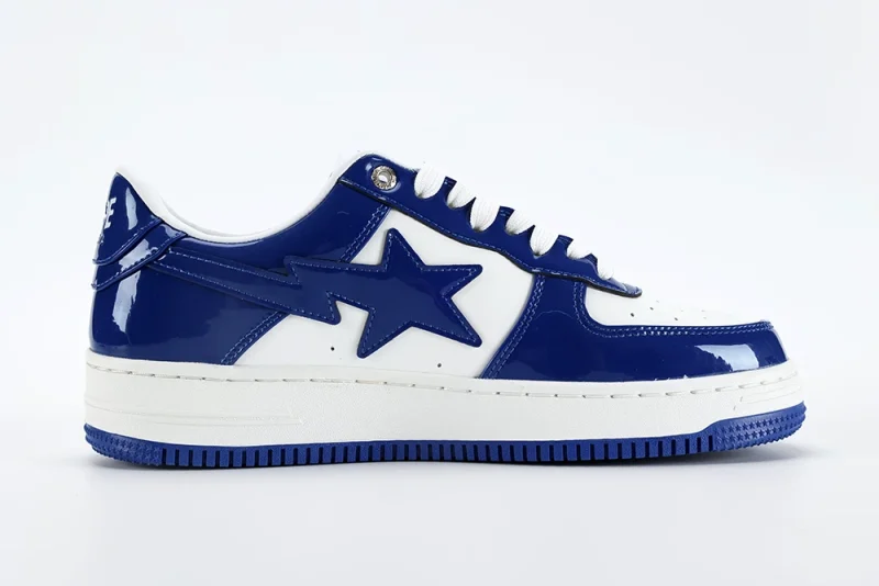 A BATHING APE BAPE STA LOW DARK BLUE