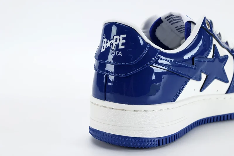 A BATHING APE BAPE STA LOW DARK BLUE