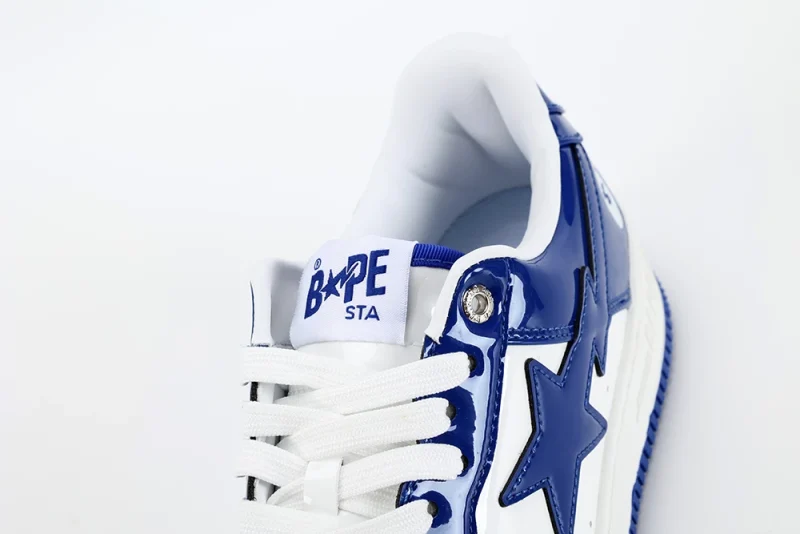 A BATHING APE BAPE STA LOW DARK BLUE