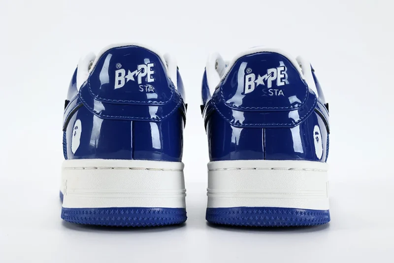 A BATHING APE BAPE STA LOW DARK BLUE