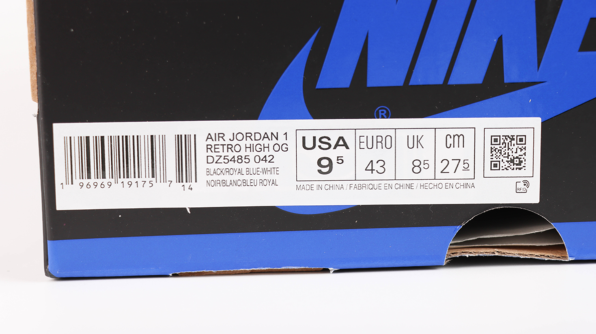 Air Jordan 1 Retro High OG 'Royal Reimagined' Reps