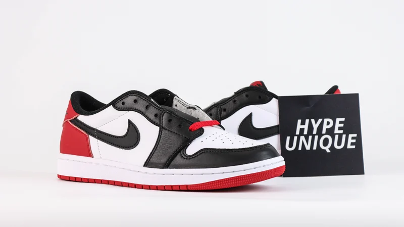 Air Jordan 1 Retro Low OG 'Black Toe' Reps