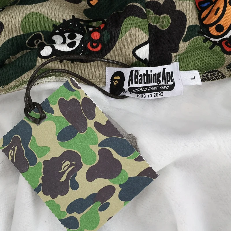 Hello Kitty x A Bathing Ape Green Hoodie