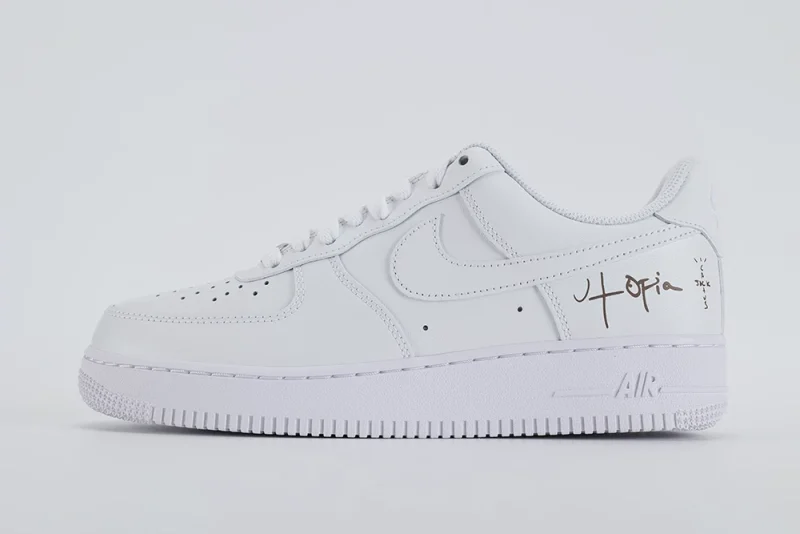 Travis Scott's Utopia-themed Nike AF1 Reps