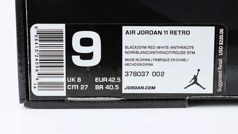 Air Jordan 11 Retro '72-10' Reps