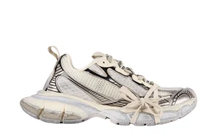 BALENCIAGA Men's 3XL Mesh Runner Quality Reps 9110 BEIGE/EGGSHELL