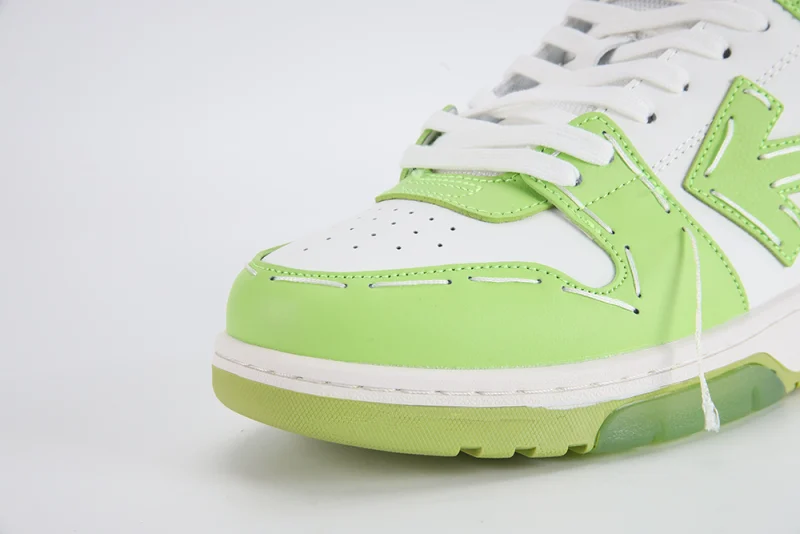 OFF-WHITE Out Of Office Sartorial Stitching White Green Replica