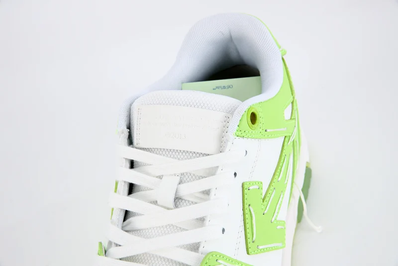 OFF-WHITE Out Of Office Sartorial Stitching White Green Replica