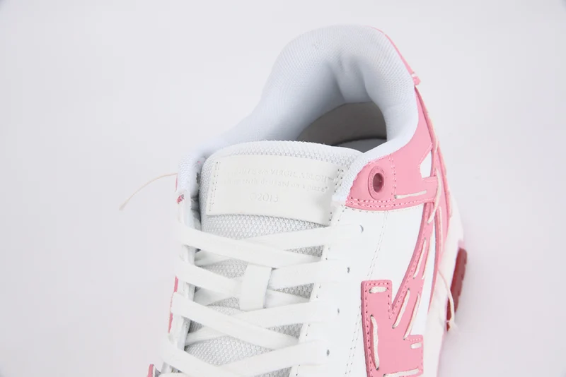 OFF-WHITE Out Of Office Sartorial Stitching White PInk Replica