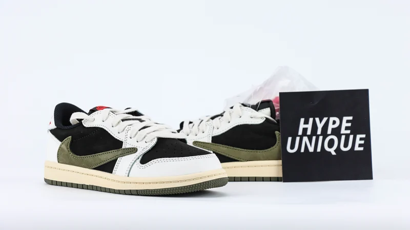 Travis Scott x Air Jordan 1 Low OG PS 'Olive' Reps