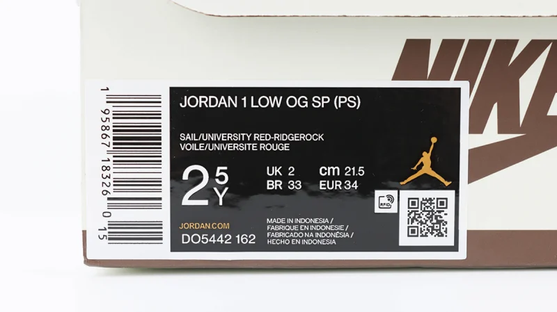 Travis Scott x Air Jordan 1 Low OG PS 'Reverse Mocha' Reps