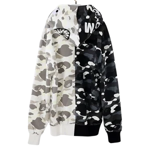 BAPE City Camo Half Shark Full Zip Hoodie