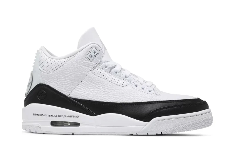 Fragment Design x Air Jordan 3 Retro SP 'White'