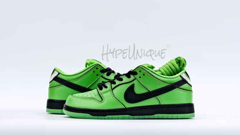 The Powerpuff Girls x Nike SB Dunk Low “Buttercup”