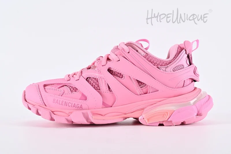 Balenciaga Track Sneaker LED Mesh and Nylon Reps Pink10