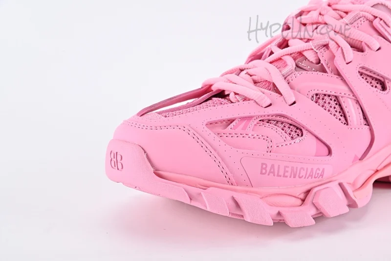 Balenciaga Track Sneaker LED Mesh and Nylon Reps Pink10