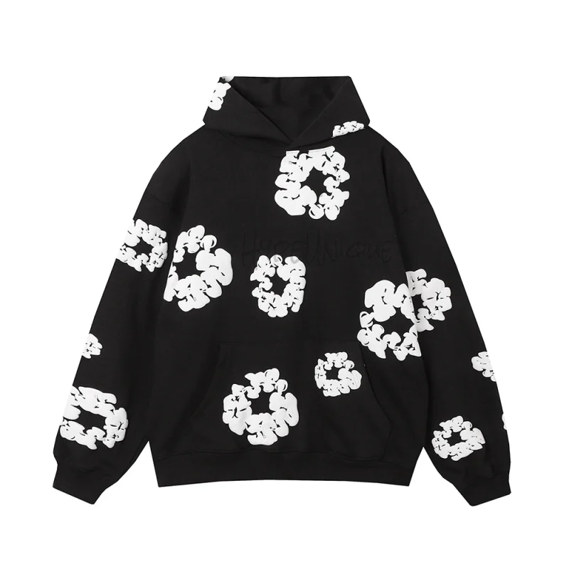 Denim Tears The Cotton Wreath Sweatshirt 'Black' Reps