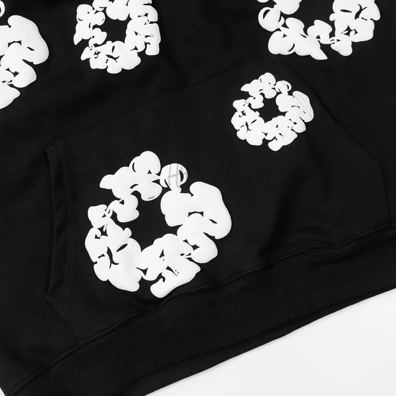 Denim Tears The Cotton Wreath Sweatshirt 'Black' Reps