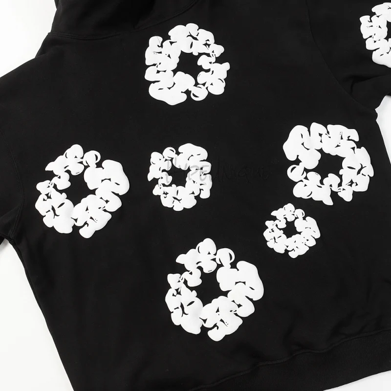 Denim Tears The Cotton Wreath Sweatshirt 'Black' Reps