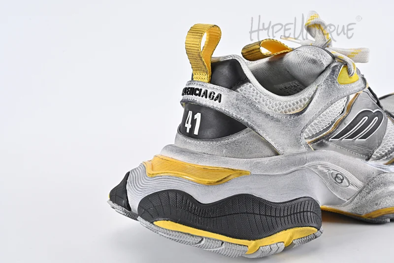 MEN'S CARGO SNEAKER IN GREY BLACK AND YELLOW8