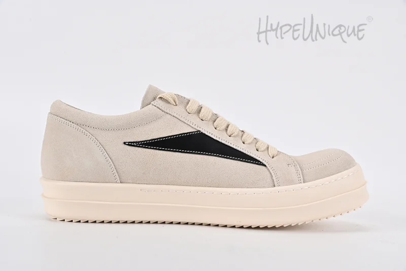 RICK OWENS FW23 LUXOR VINTAGE SNEAKS IN VELOUR