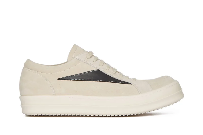 RICK OWENS FW23 LUXOR VINTAGE SNEAKS IN VELOUR