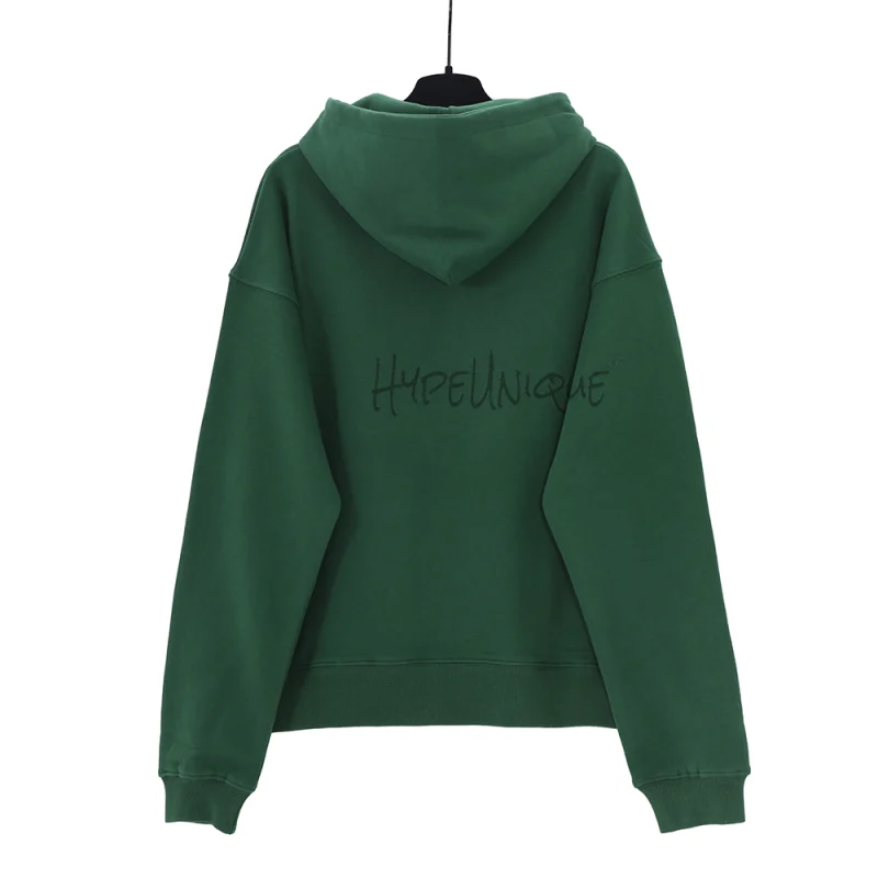 Sp5der Logo Hoodie 'Maroon' & HUNTER GREEN1