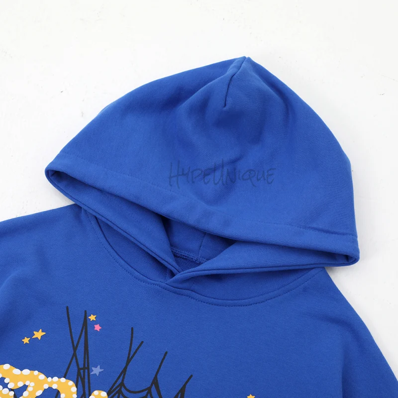 Sp5der TC Hoodie 'Blue'13