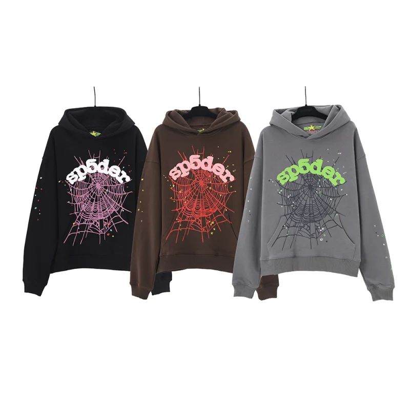 Sp5der Wait Web Hoodie8