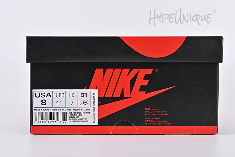 Air Jordan 1 Retro High OG NRG 'Not For Resale' Replica