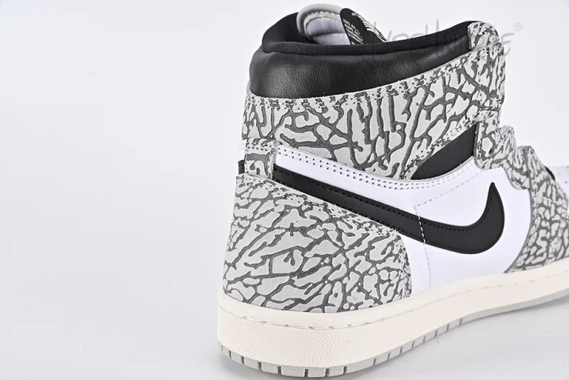 Air Jordan 1 Retro High OG 'White Cement' Reps10