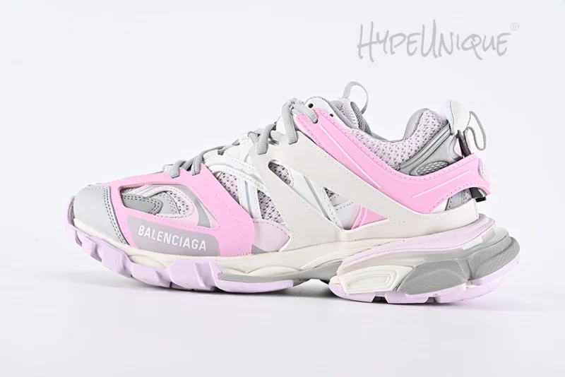 Balenciaga Balenciaga Pink ‘Track Led’ Sneakers