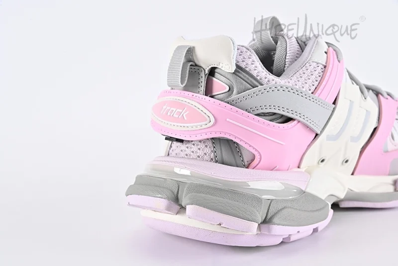 Balenciaga Balenciaga Pink ‘Track Led’ Sneakers