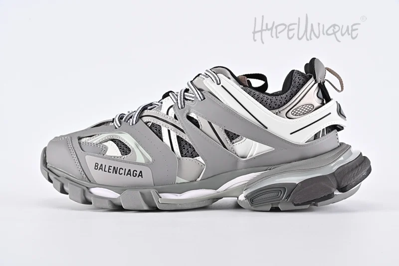 Balenciaga Track Trainer 'Grey White' LED