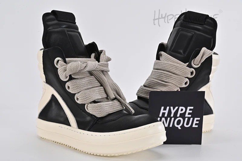 Rick Owens EDFU Geobasket 'Black Milk'