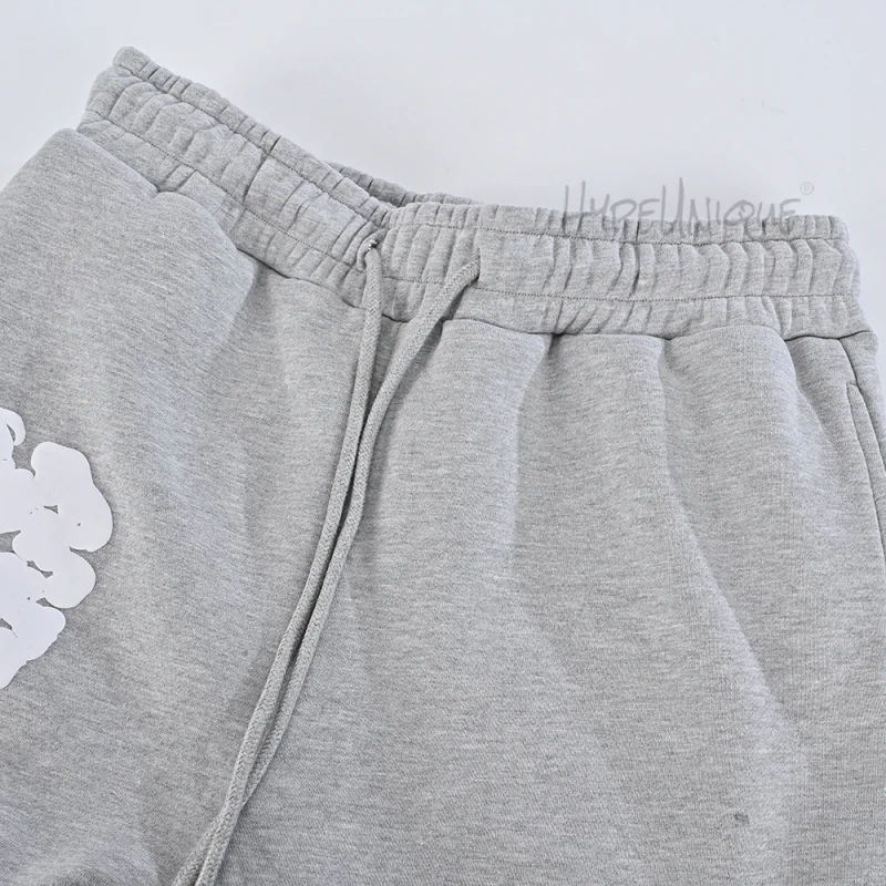 Denim Tears Cotton Wreath Sweatpants "Light Gray"