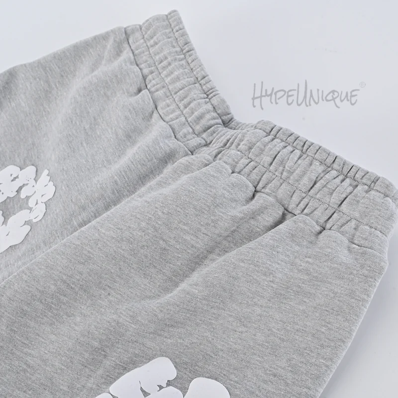 Denim Tears Cotton Wreath Sweatpants "Light Gray"