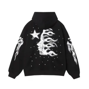 Hellstar Brainwashed Hoodie Black1