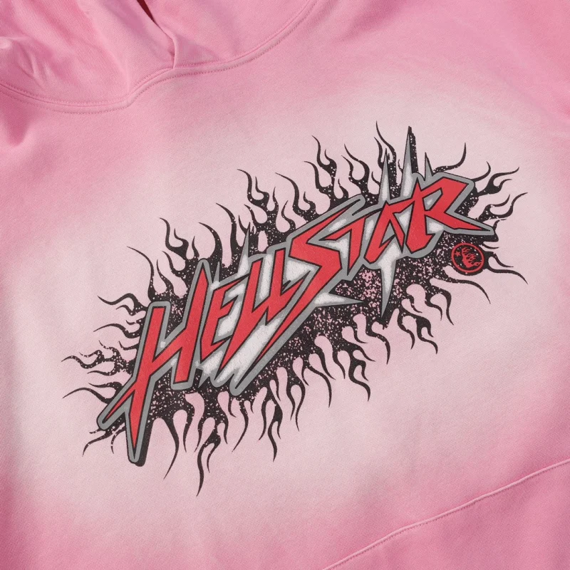 Hellstar Brainwashed Hoodie Pink1