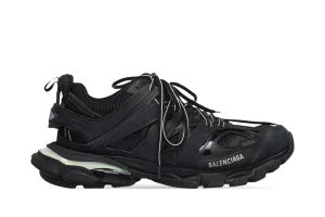 BALENCIAGA MEN'S TRACK LED SNEAKER IN BLACK