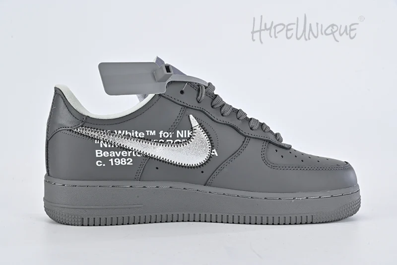 Off-White x Nike Air Force 1 “Ghost Grey