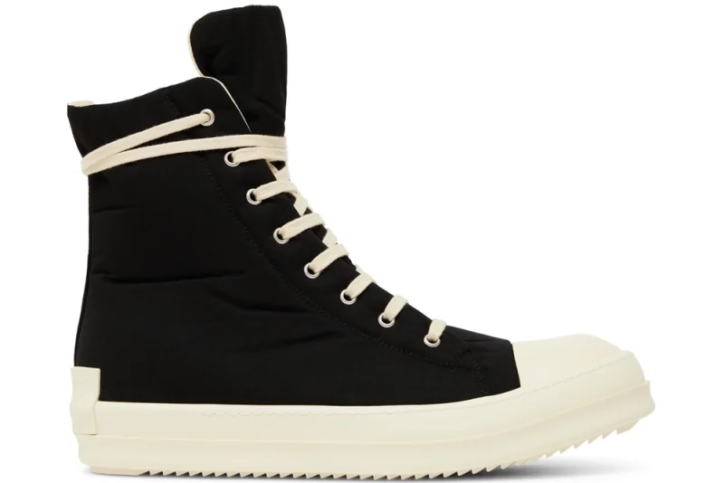 Rick Owens DRKSHDW Strobe Cotton Nylon High 'Black Milk'