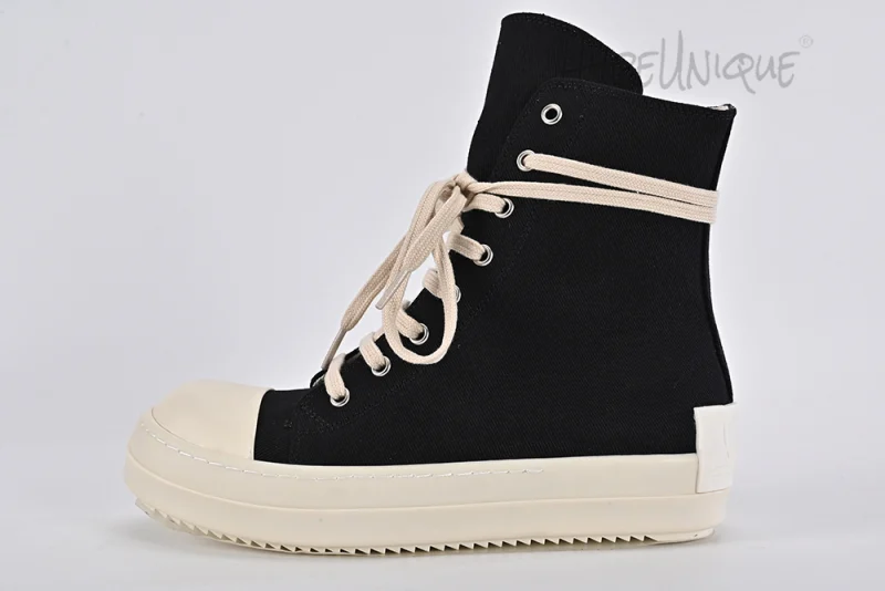 Rick Owens DRKSHDW Strobe Cotton Nylon High 'Black Milk'