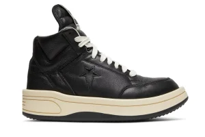 Rick Owens x TURBOWPN Mid 'Black Cloud Cream'