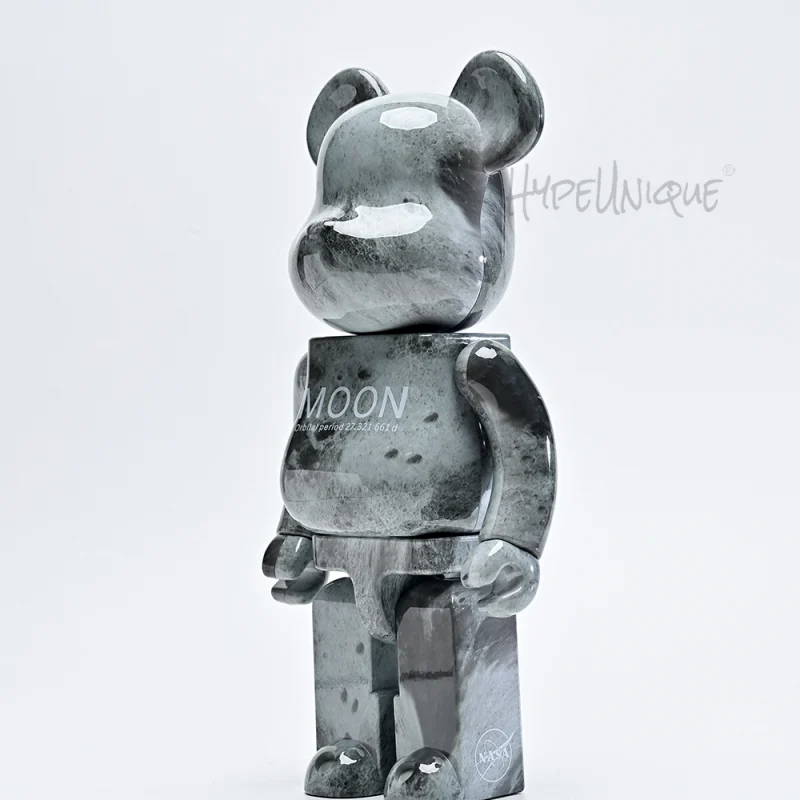 Bearbrick Moon 400% Grey