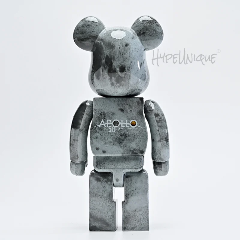 Bearbrick Moon 400% Grey